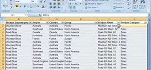 Hide or unhide rows and columns in Excel 2007