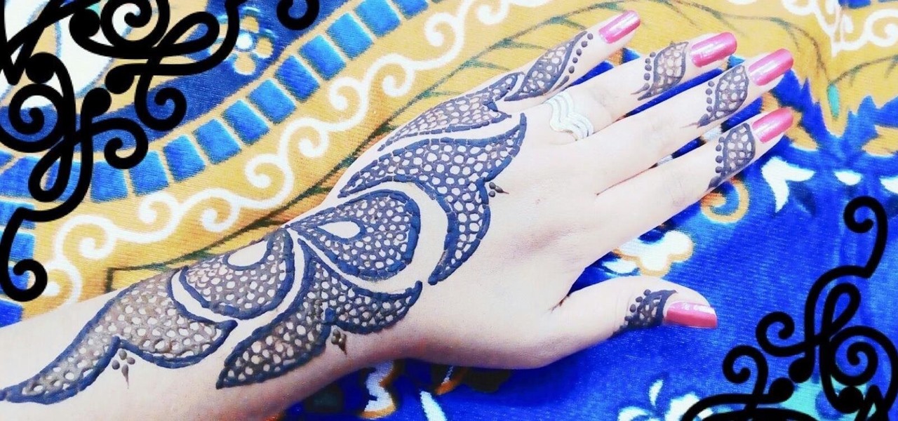 Latest Unique Henna Mehndi Design Back Hand Makeup Wonderhowto