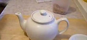 Brew wheatgerm tea
