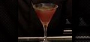 Make a Basil Berry Martini cocktail