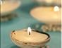 Make candle seashells