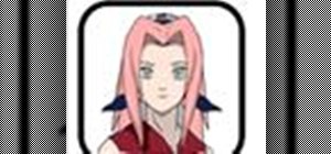 Draw Sakura from the anime Naruto in 10 steps