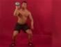 Exercise with the 1 arm dumbbell clean and jerk