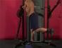 Do the standing cable hip extension & leg curl