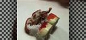 Make a spider rainbow sushi roll