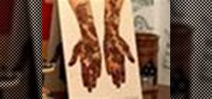 Give henna tattoos
