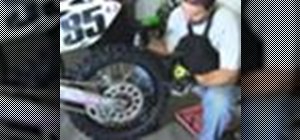 Tighten the spokes on your motorcycle