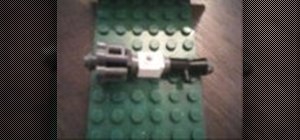 Make a chain gun for a LEGO minifigure