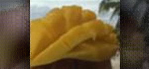 Cut a mango with a few well-placed cuts