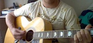 Play "Who Put the Weight..." by Oasis on guitar