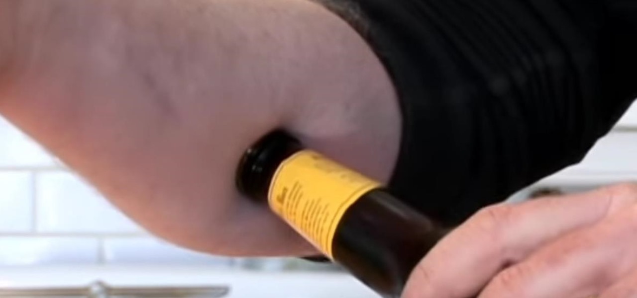 Open a Beer with Your Forearm