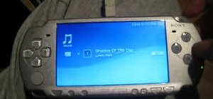 Download music into your PSP