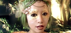 Create an enchanting forest fairy makeup look for Halloween