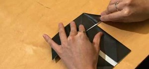 Fold an origami Millennium Falcon from Star Wars