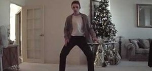 Perform Michael Jackson's shuffle walk dance move