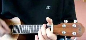 Play "Blue Hawaii" in the key of C on the ukulele