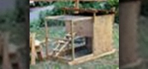 Build a chicken coop that will hold 4 chickens