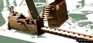 Build a replica .30 Caliber Machine Gun prop for sixty dollars