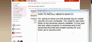 Dual boot Windows 7, XP, or Vista & Ubuntu