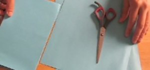 Make a quick and simple paper booklet without glue