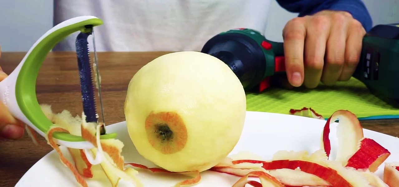 The Absolute Fastest Way to Peel an Apple