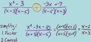 Add and subtract rational expressions