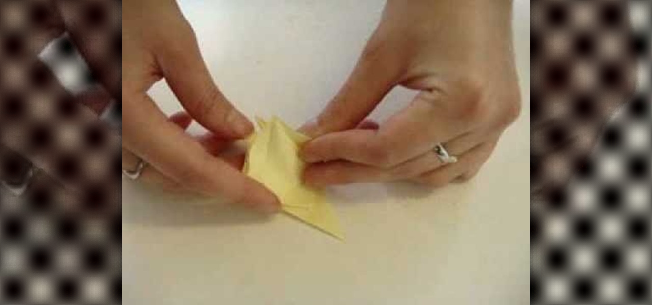 How to Origami a crane with sticky notes « Origami WonderHowTo