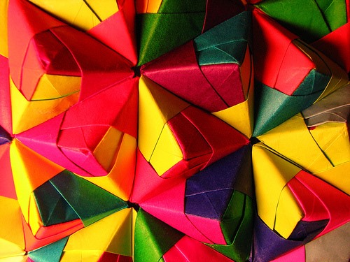 Psychedelic Math Makes for Some Trippy Origami-Art