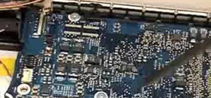 Remove the logic board from a 15" MacBook Pro