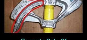 Use an EMT, or thin-wall, conduit bender