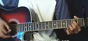 Play "Underneath Your Clothes" by Shakira on guitar