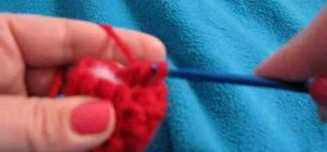 Crochet a Japanese amigurumi cherry