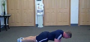 Burn calories with a 3 minute push up challenge