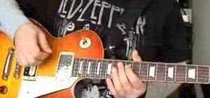 Play "Sweet Child of Mine" by Guns N' Roses on guitar
