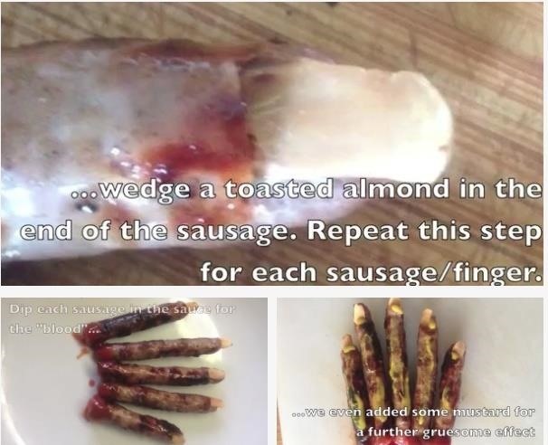 How to Make Witches' Fingers for Halloween