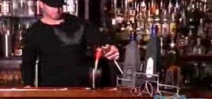 Mix an el Diablo cocktail