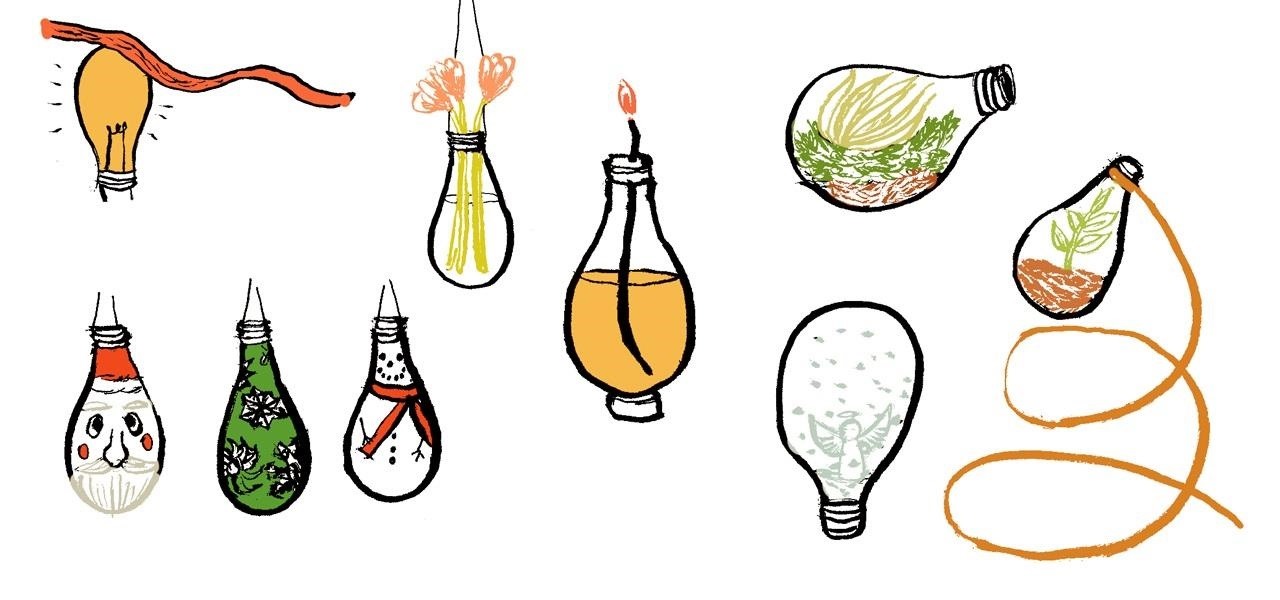 7 Bright Ideas for Old Light Bulbs