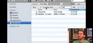 Find large, space-hogging files in Mac OS X