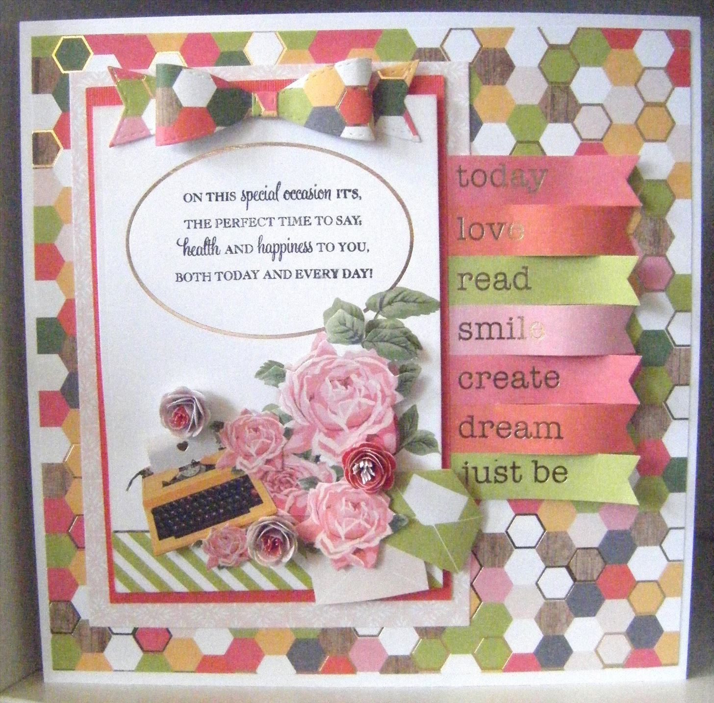 How to Make a Hello Darling Stack Decoupage Card