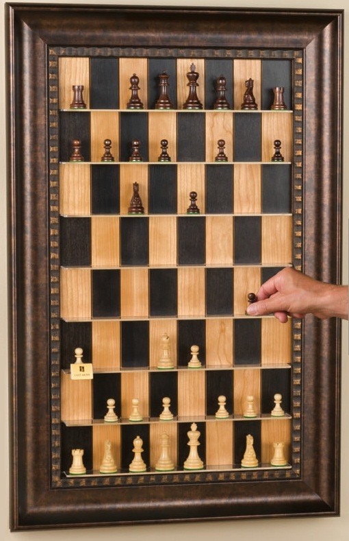 How to Make a Vertical Wall-Mounted Chessboard