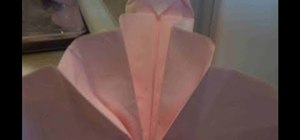 Make an origami Japanese princess for beginners
