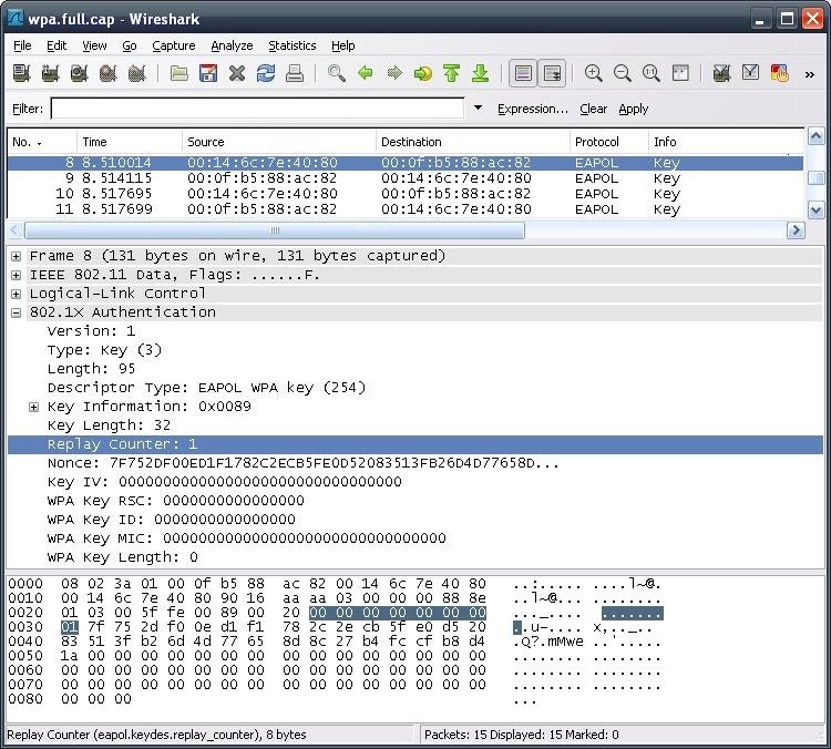 How to Check for a Succesful Capture Using Wireshark (.CAP File)