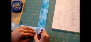 Make and attach binding for sewing and quilting