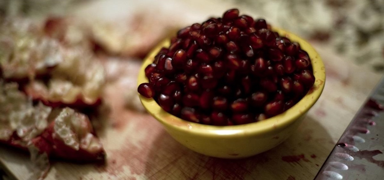Remove Seeds from a Pomegranate Like a Boss