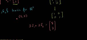 Use alternative coordinate systems in linear algebra