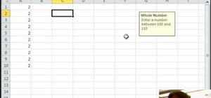 Move and edit data validation ScreenTips in MS Excel
