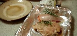 Prepare stuffed chicken breasts with ham and cheese