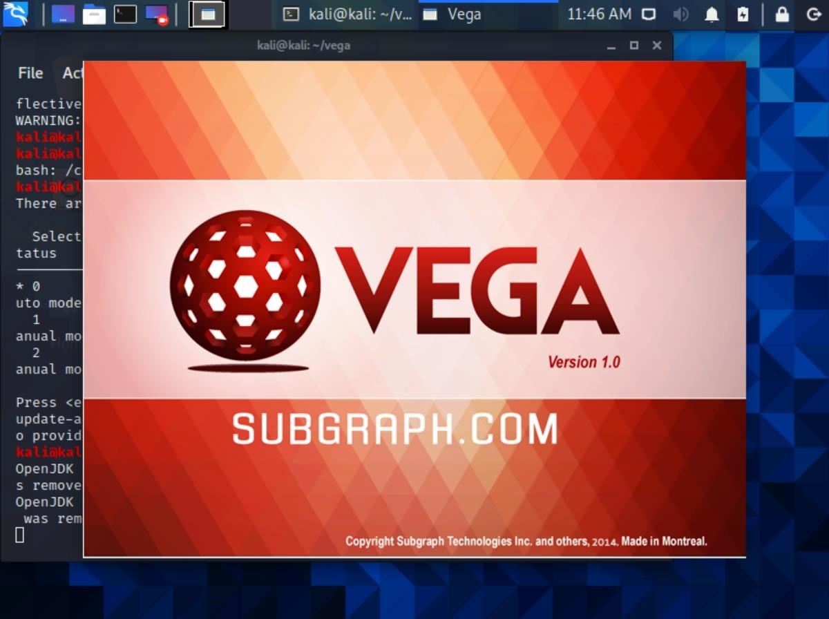 How to Scan Websites for Potential Vulnerabilities Using the Vega Vulnerability Scanner in Kali Linux