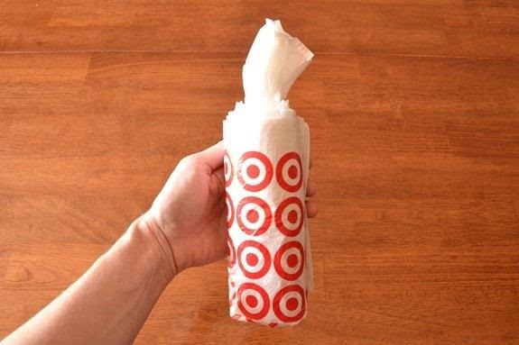 How to Recycle an Empty Wipes Canister into a Neat & Tidy Plastic Bag Dispenser
