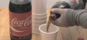Make Your Friend's Soda Overflow by Using Prank Ice Cubes with Mentos Frozen Inside